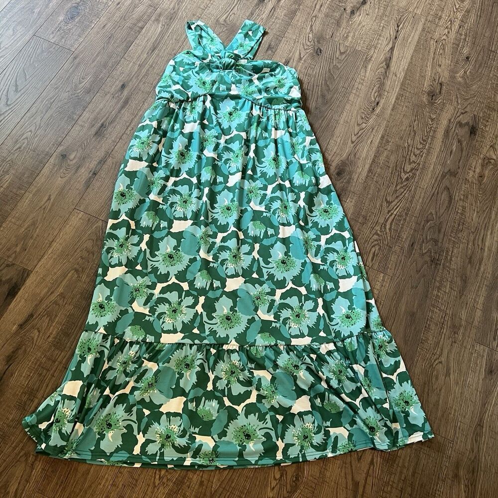 Grace Karin Maxi Dress Xl Halter Babydoll Resort
